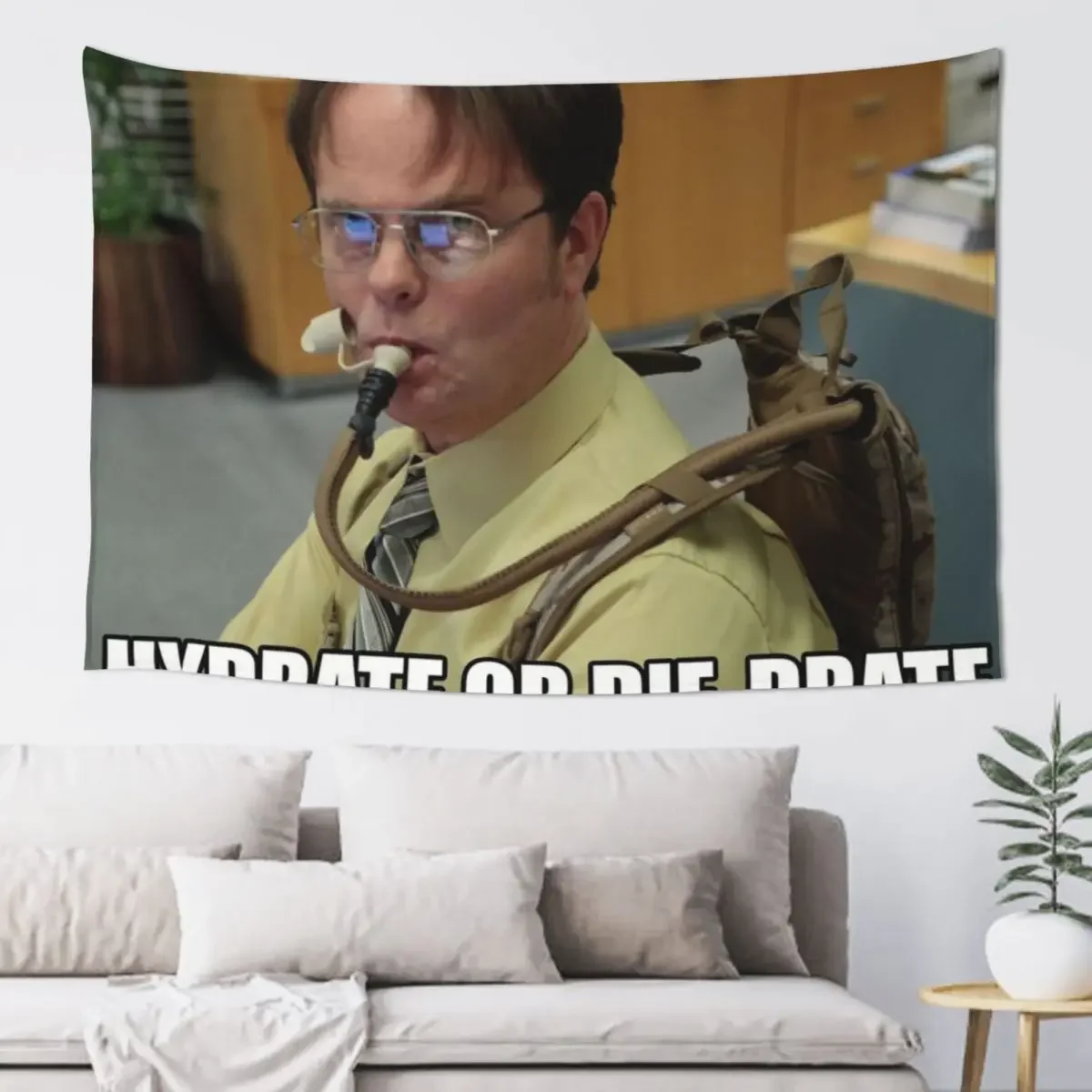 

Hydrate or die-drate Tapestry Bedrooms Decorations Christmas Decoration Tapestry