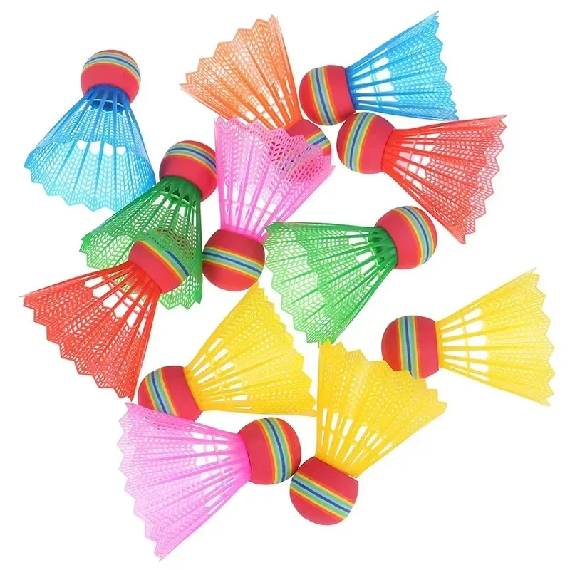 Een set spel Sport Grote kop Kleur Badminton Regenboog Plastic Tennis Gemengd Kinderen Volwassenen Kinderen Kloppend Binnen Speciaal China