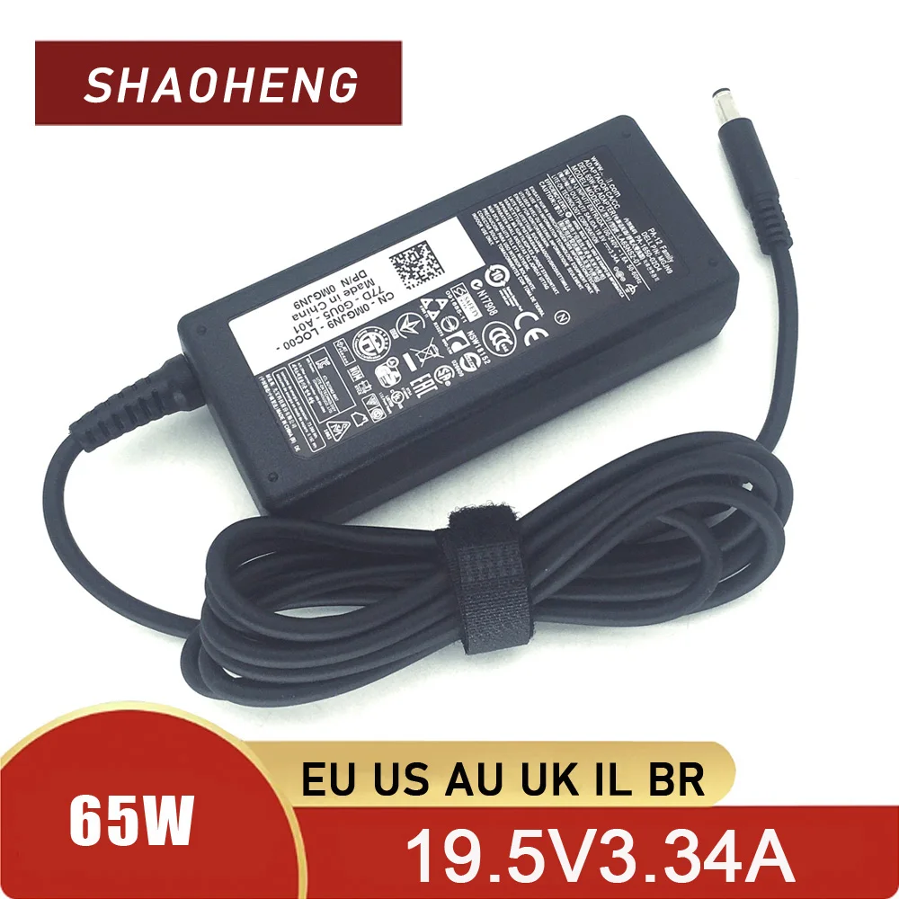Cargador original de 65W para Dell Inspiron 14 15 5406 5515 5100 5505 7300 7400 Vostro 5301 5402, adaptador de corriente alterna