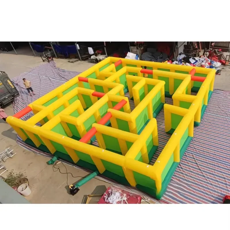 Maze Inflatable High Quality Inflatable Obstacles Games Kids Corn Maze Funny Park Game Toy Playground Equipment For Outdoor Even