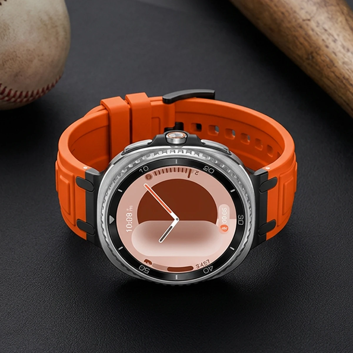 Waterproof Silicone Band for Samsung Galaxy Watch 9 8 44 40mm Sport Correa Bracelet Galaxy Watch 8Classic 46mm Strap Accessories