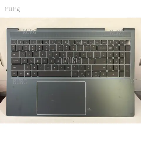 R+  FOR Dell Inspiron 16 Plus Palmrest American backlit keyboard 3 Fan version speaker YRKJM
