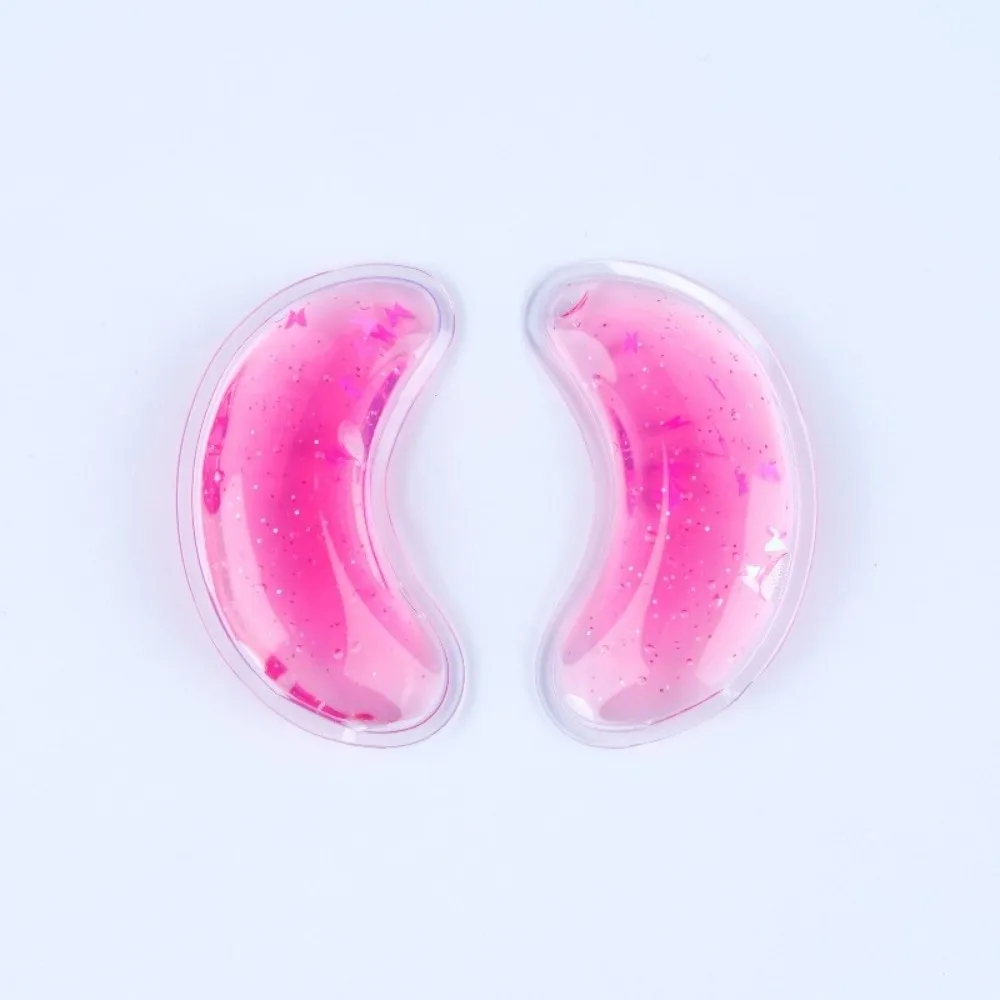 Gel Eye Pad Hot Cold Compress Ice Feel Eye Patches Reusable Hot Cold Eye Mask for Eye Strain Swelling Dark Circle Skin Care Tool