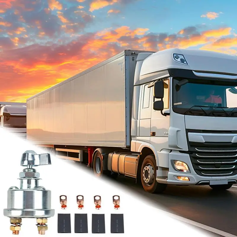 

Battery Isolator Insulator Power Off Continuous Leakage Kit Battery Disconnect Relay Outdoor Safe Automotive Accessory For