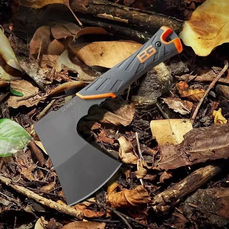 2025 Outside Survival Axe Campground Axe Stainless Steel Multipurpose Firewood Cutting Portable Axe axe for cutting wood