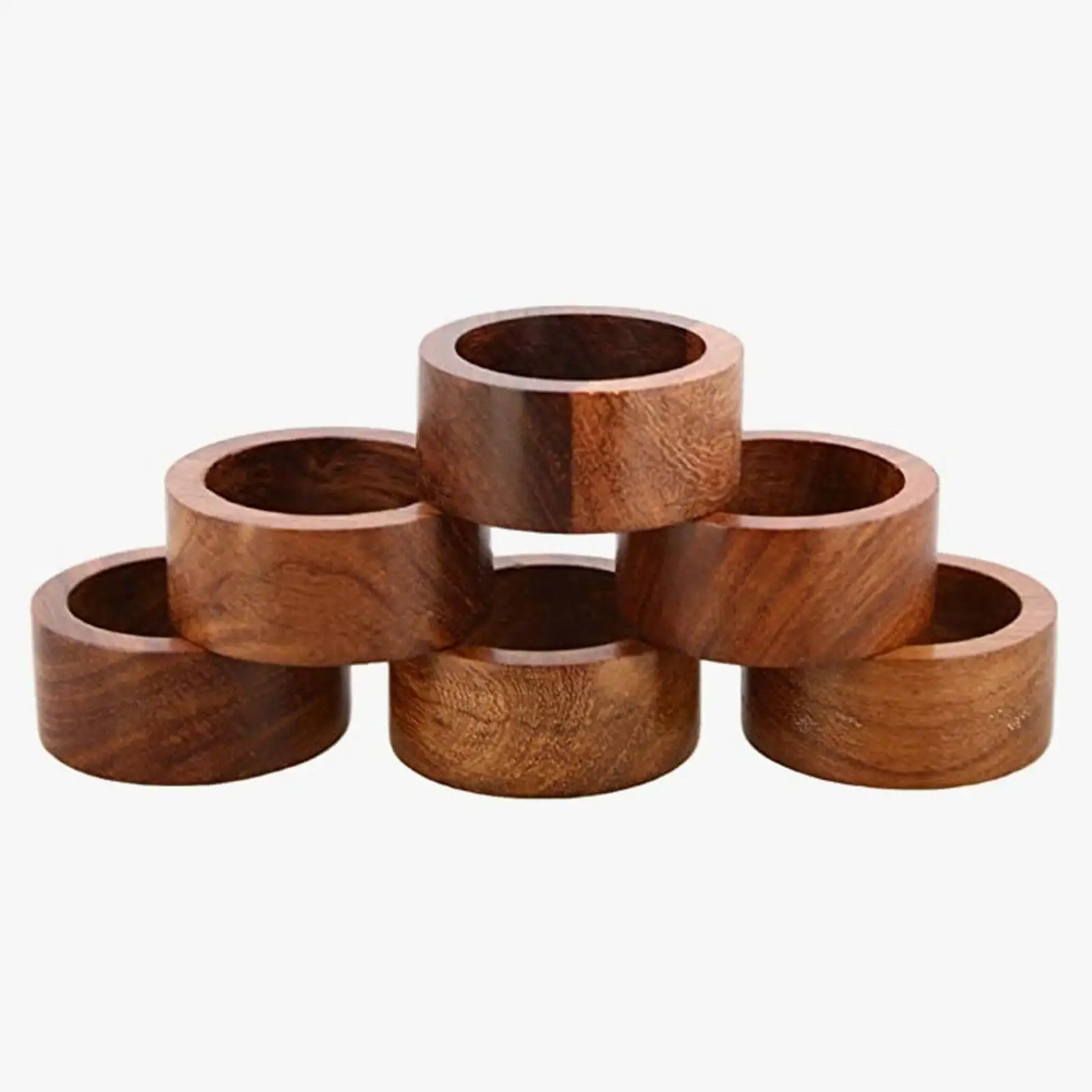 5x Napkin Rings Holder Dinner Table Setting Exquisite Napkin Holders for Party Family Gatherings Easter Wedding Receptions Decor