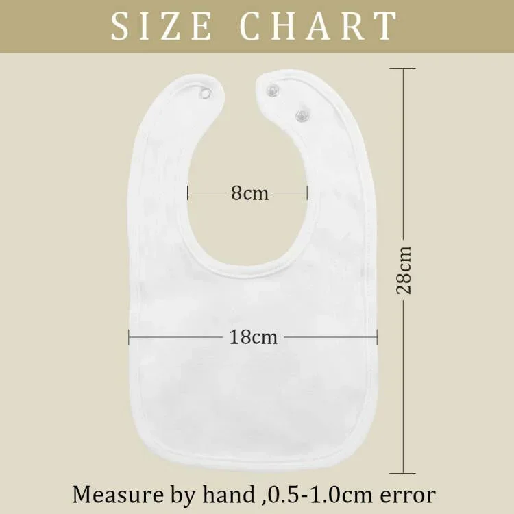 Description Picture 2 of itemPersonalized Baby Bibs Custom Name Boy Girl Cotton Bib Unicorn Bear Fairy Print Newborn Saliva Towel Infant Birthday Shower Gift