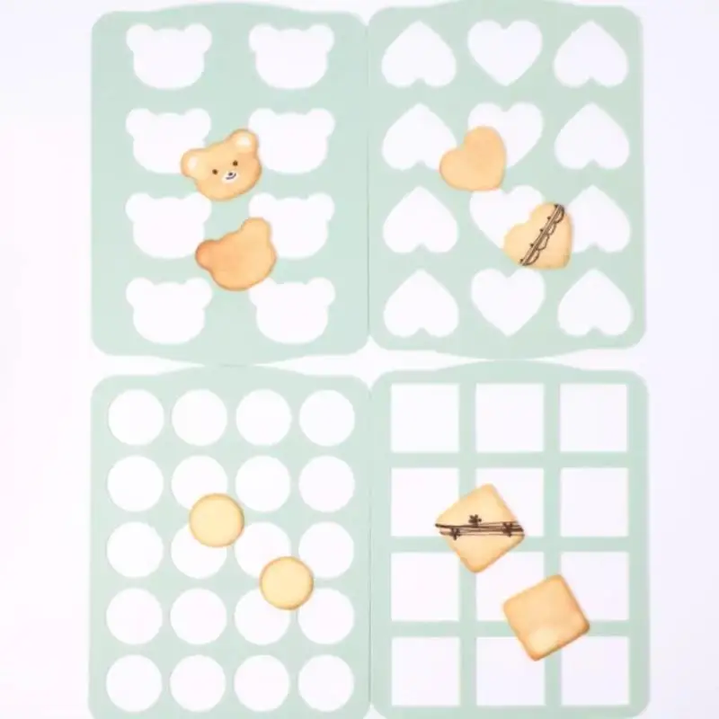 1Pcs Cookie Mold Silicone Dacquoise Mold Chocolate Cake Decorating Baking Mousse Pastry Dessert DIY Kitchen Accessories Tool