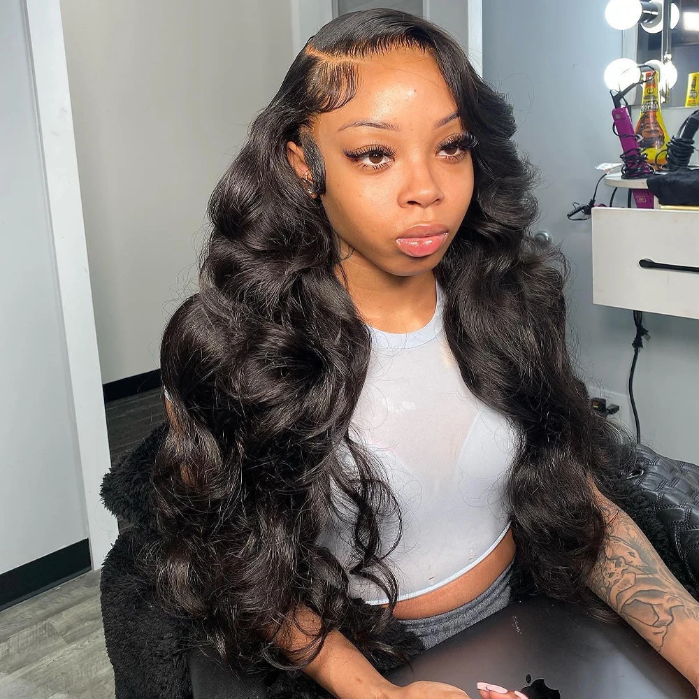 

30 40 Inch Body Wave 13x6 Lace Front Wig Brazilians 13x4 Human Hair Wigs Pre Plucked Hd Lace Frontal Wigs 200 Density For Women