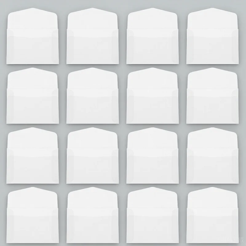 

25pcs Semi Transparent Glassine Envelopes Paper Pouches for Stamps Lottery Tickets Clear Coin Holders Wedding Favor Bags