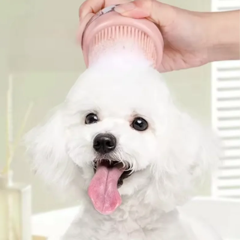 Silicone Pet Bathing Massage Brush 2