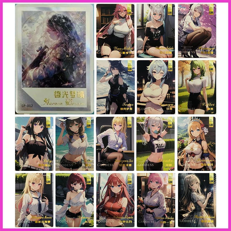 Anime Goddess Story Rare SP LIR Refraction Collectible Card Yae Miko Bronya Collei Kitagawa Marin Toys for boys Birthday Present