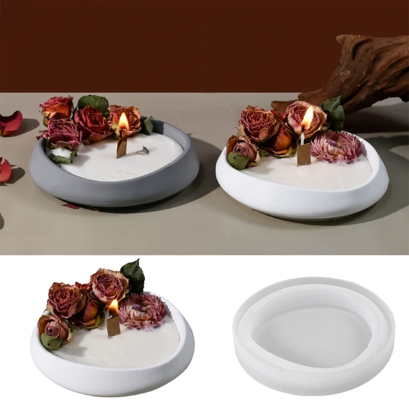 

Sturdy Silicone Craft Mould for Unique Waved Pattern Plates and .A5KE