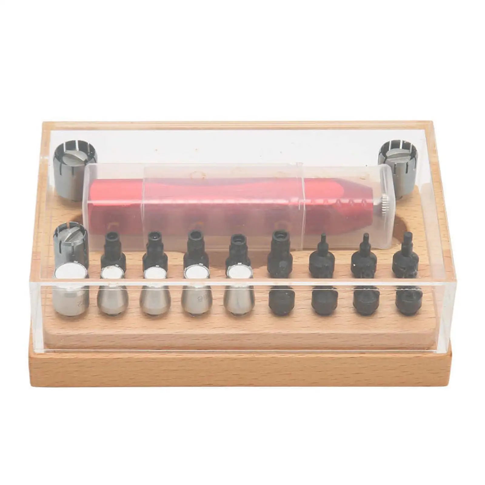 Watch Crown Tube Remover Set Portable Easy to Use for Watchmaker with Storage Watch Crown Remover Repair