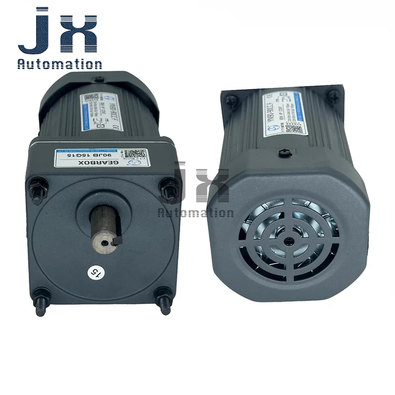 VTV 90W 220V Single Phase AC Speed Motor YN90-90CCRF With Gear Box 90JB3G15 90JB5G15 90JB10G15 90JB18G15  90JB20G15
