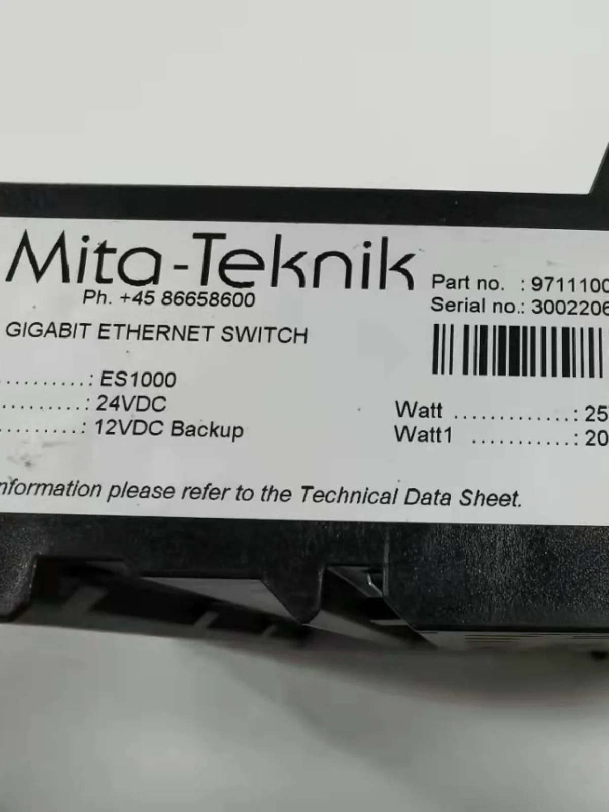 Mita-Teknik Mita Module ES1000 Original Spot ES1000-2SFP