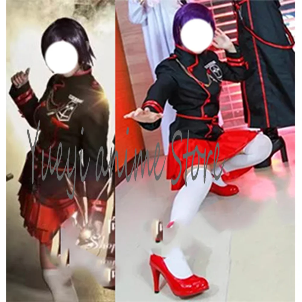 

customized- Lenalee Uniform Anime Cosplay Costumes Adult Women Full Set Halloween Carnival Costumes multiple styles