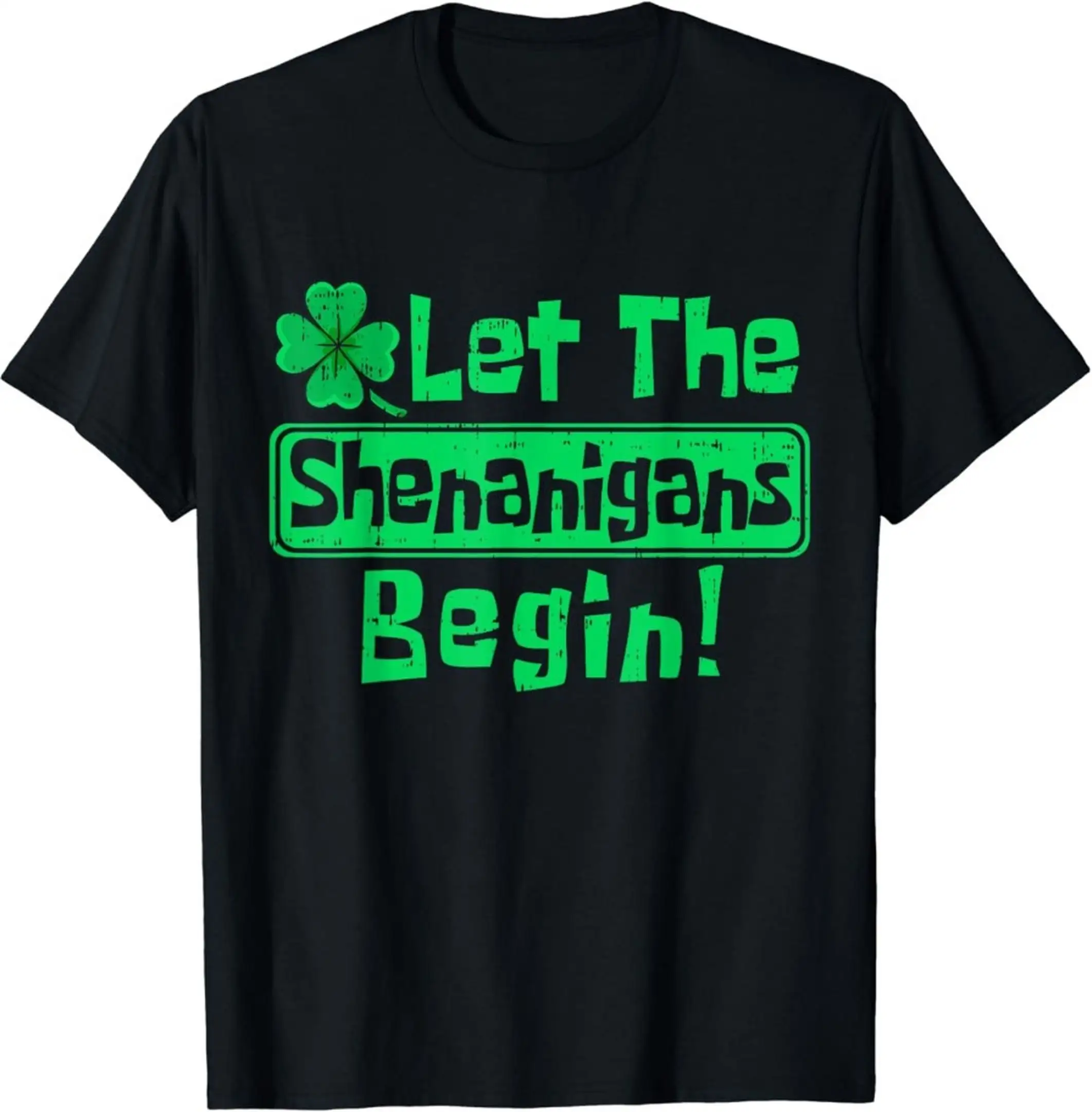 St Patricks Day Let The Shenanigans Begin T Shirt Shamrock Paddys SweaT Irish For