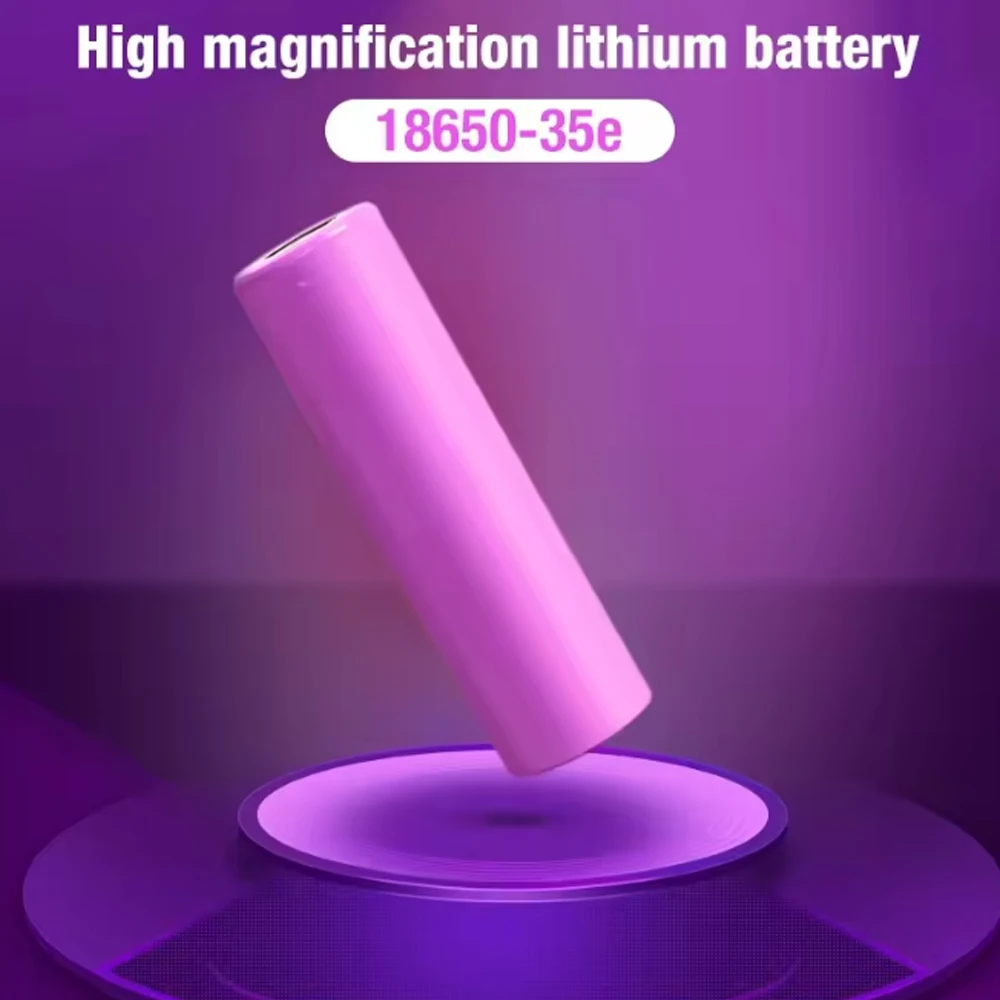 💯 18650-35E 3500mAh 3.7V 20A 充電式 18650 リチウムイオン電池 おもちゃ電動工具懐中電灯用 (迅速な配達)