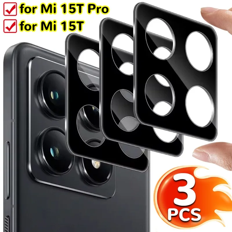 

Защитная пленка для камеры с твердостью 9H для Xiaomi 15T Pro, закаленное стекло для объектива Xiaomi 15T 15 T Pro 5G HD, прозрачная пленка