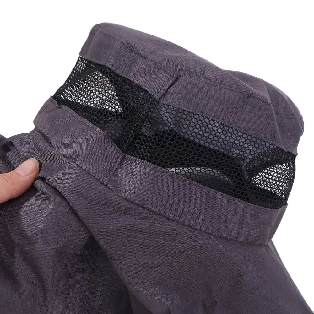 Foldable Bee Mosquito Hat Insect Proof Wide Brim Net Cover Fisherman Hat Bucket Cap Face Covering Sun Protection Hat Fishing