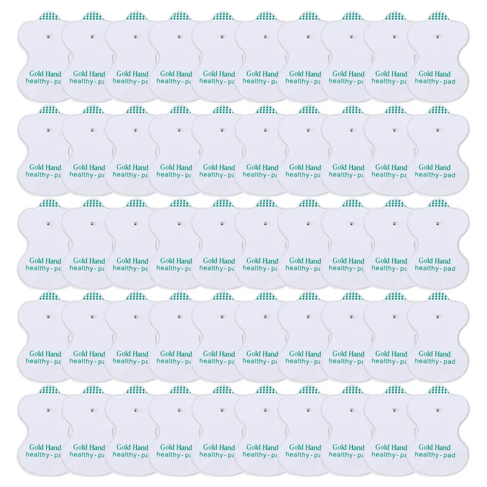 

100/50/20 шт. электродные подушечки гель для десятков иглоукалывание физиотерапевтический аппарат для похудения импульсный Ems стимулятор мышц массажер наклейка