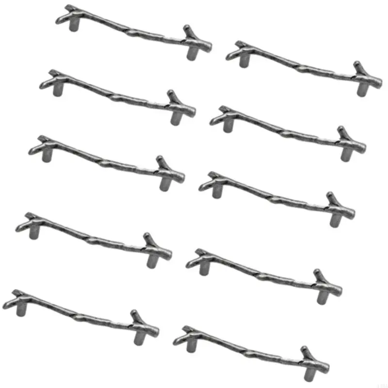 

10Pieces Gold Matte Finish Handles Home Accessory for Wardrobes and Drawers 448A