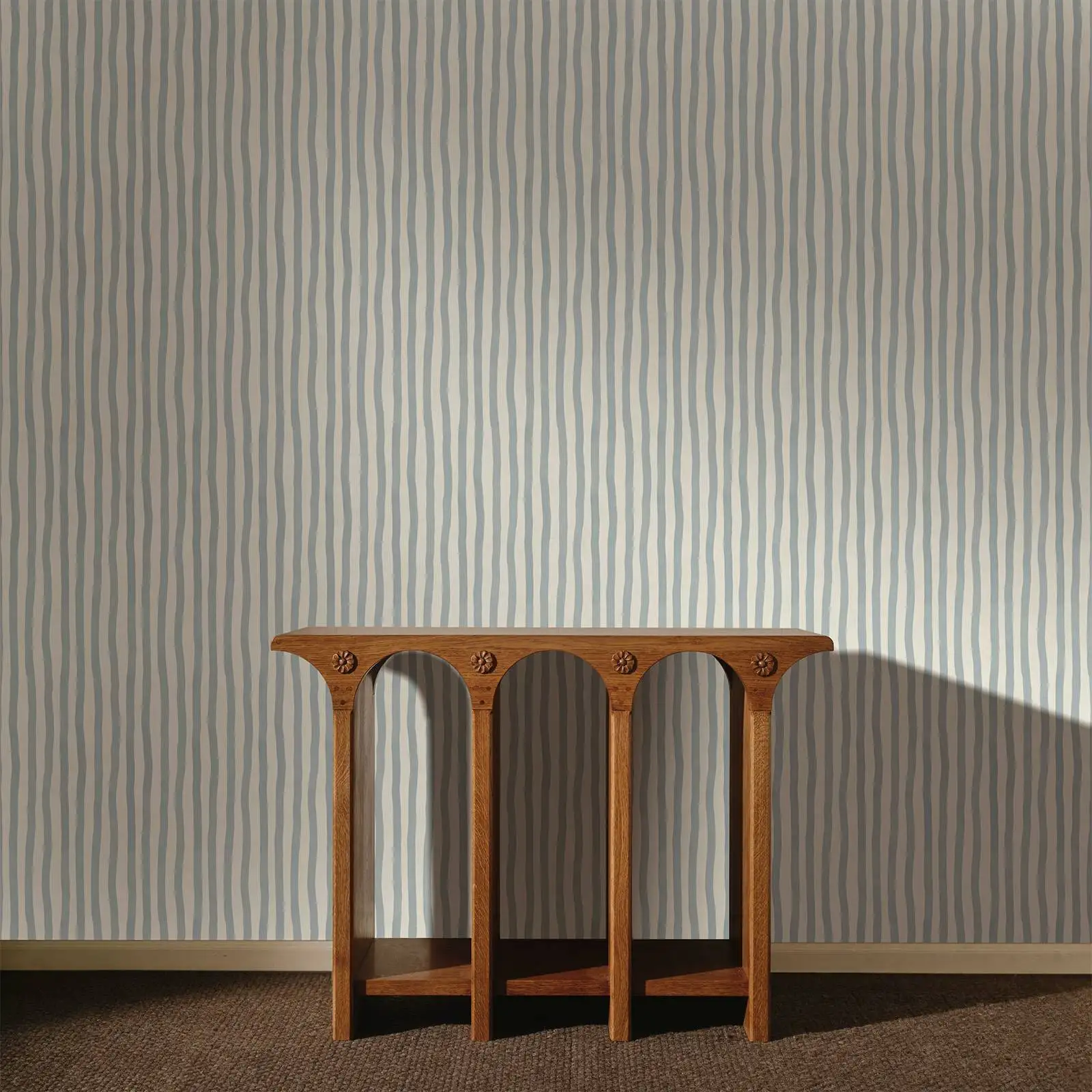 Customized wallpaper striped plaid mural European retro color striped decorative wallpaper living room bedroom whole house mural