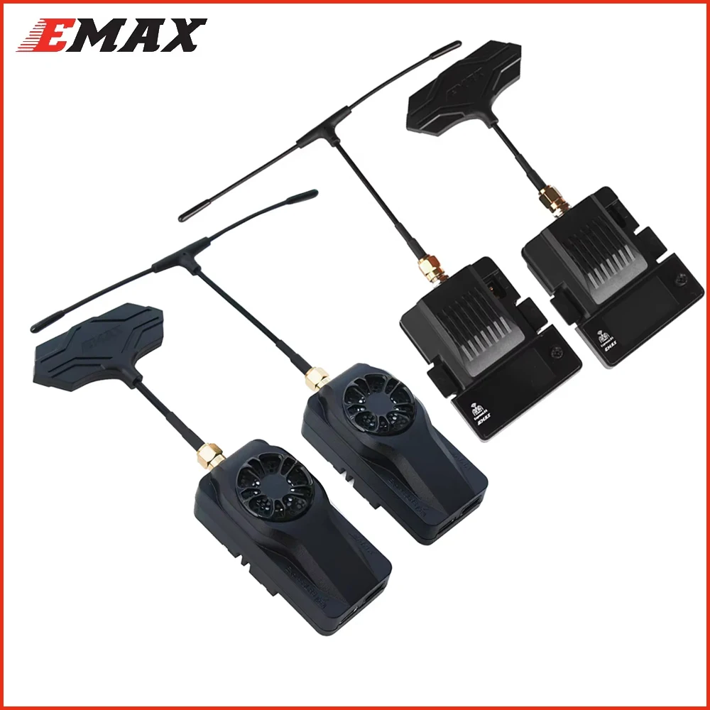 Emax Aeris Link TX 2.4Ghz/915Mhz, Micro ExpressLRS 2.4Ghz/915Mhz 2S ExpressLRS ELRS Micro TX Module OLED Screen