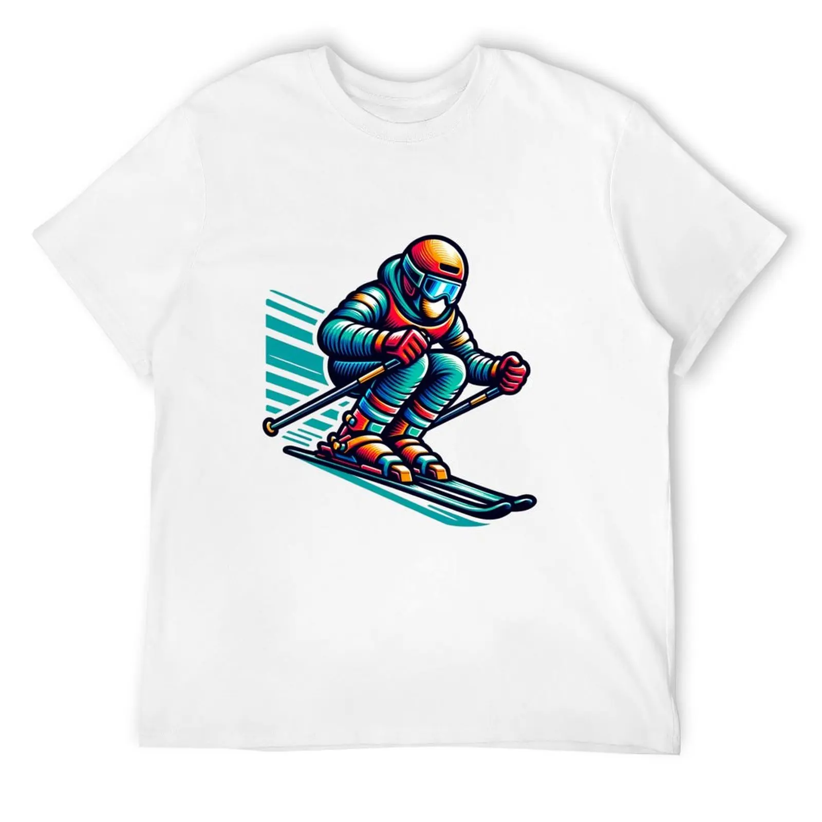 ski racer T-Shirt for a boy graphic tee shirt affliction shirts t shirt for men