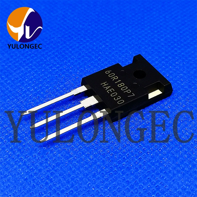 

10PCS IPW60R180P7 N-Channel Power MOSFET 600V/18A 180mOhms TO-247 Chip 60R180P7 Original