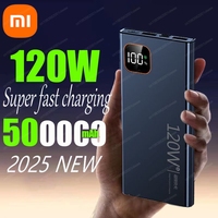 Xiaomi 120W Power Bank 200000mAh High Capacity Fast Charging Powerbank Portable Battery Charger For iPhone Samsung Huawei 2025
