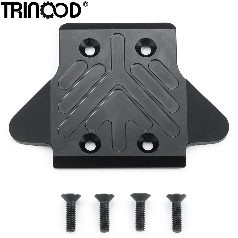 TRINOOD Aluminum Alloy Chassis Armor Rear Bottom Plate Protection Cover for 1/8 KRATON 6S RC Crawler Car Upgrade Parts