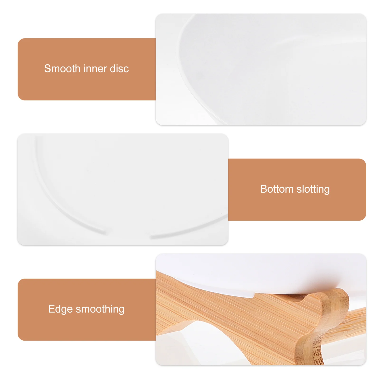 

Beautiful Oval Plastic Fruit Plate Snack Tray Elegant Shape Smooth Polishing Multipurpose for Home Hotel Kitchen Cafe Dining