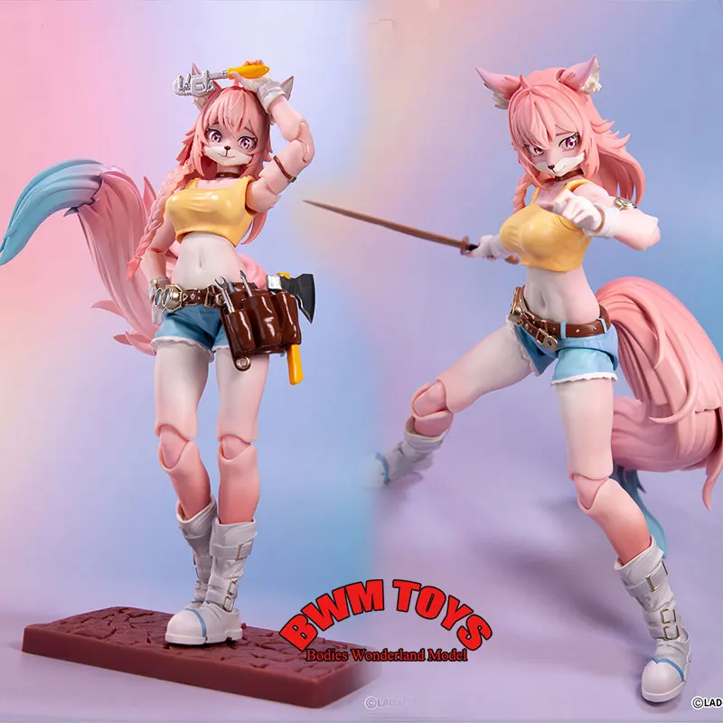 

В наличии LADoTOYS масштаб 1/12 травы Calico Cat Girl Волшебная континентальная Лея женщина-солдат 6-дюймовая экшн-фигурка коллекция кукол