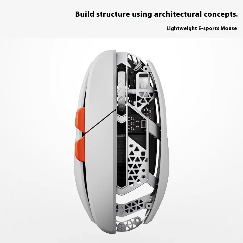 Mouse Gaming Nirkabel Bluetooth Tri Mode Lofree Hypace Baru Sensor Paw3950 8k Untuk Laptop Desktop Aksesoris Gaming