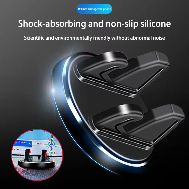 360° Rotatable Mobile Phone Holder Car Bracket GPS Navigation Car Mount Non-Slip Stand Support in Car Universal for All Phones