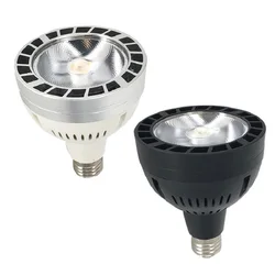 E27 E26 Led spotlight 35w COB par30 Led bulb light indoor track spot shop lamp AC85-265V