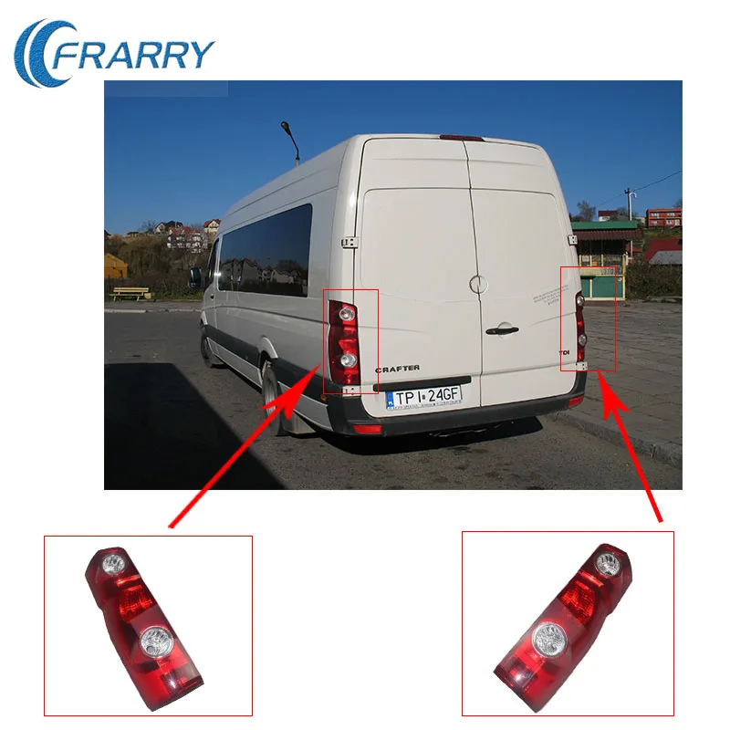 

89033705 89033706 NEW Back Tail Light Lamp FOR VW Crafter Rear 2006 - 2017 89033705L 89033706R