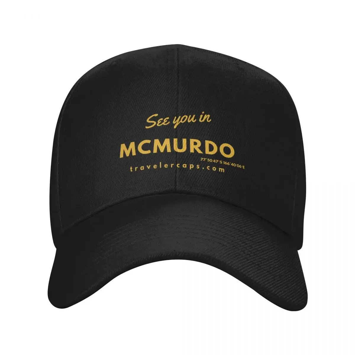 

See you in McMurdo Baseball Cap |-F-| Hat Man For The Sun Boy Child Women's