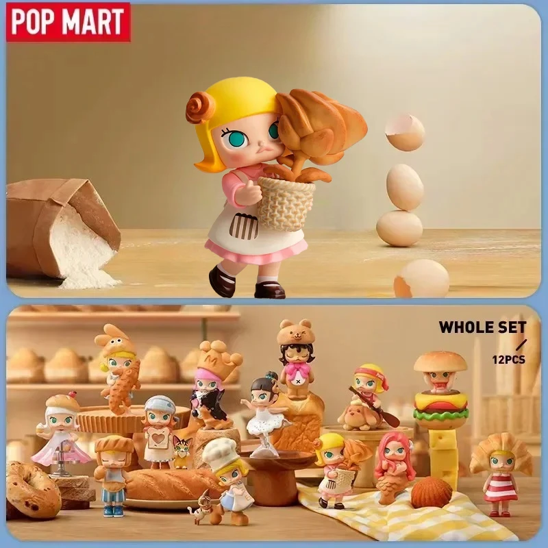 POP MART MOLLY Carb-Lover Series Caixa Cega - 100% Original PVC Action Figure Coleção Modelo Ornamento POPMART Cego Caixa Figura