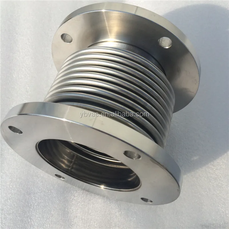DN100 Stainless Steel Bellows Low Pressure Expansion Joint for High Temperature Compensator Piping Systems