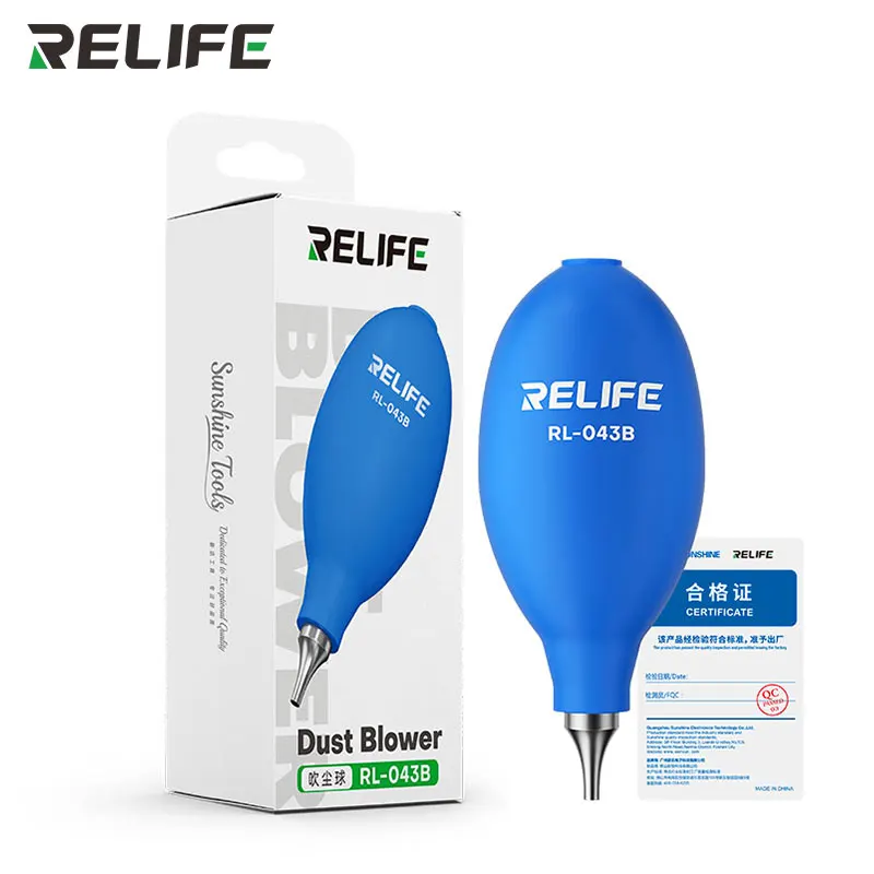 RELIFE RL-043B Perilla de Aire de Silicona para Limpieza de PCB, Teclado, Lente de Cámara y Pantalla LCD 6