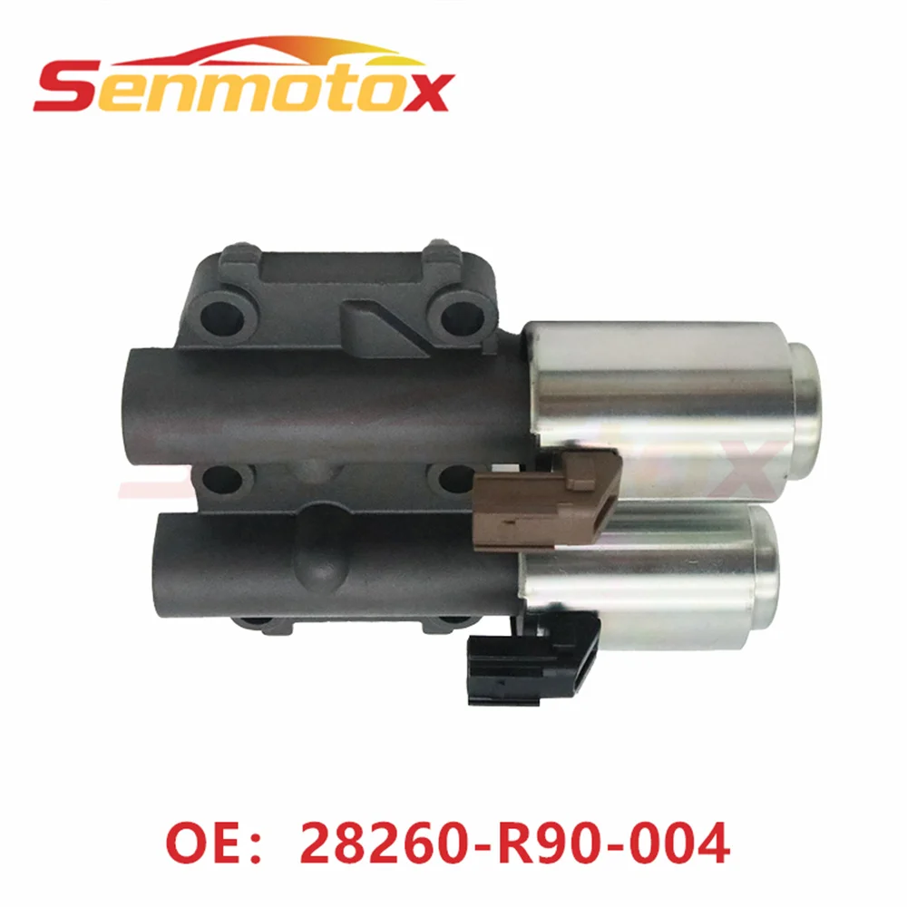 28260-R90-004 Solenoide de Transmissão Linear Duplo 28260R90004 para Honda Accord Crosstour CR-V Element Acura TSX Peças Automotivas