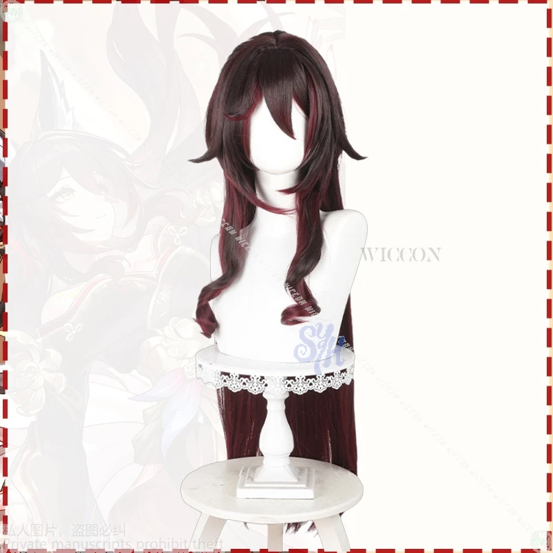 

Anime Game Honkai：Star Rail Cosplay Ting Yun Fugue 코스프레 Long Heat Resistant Synthetic Wigs Furry Fox Headband Tail Halloween