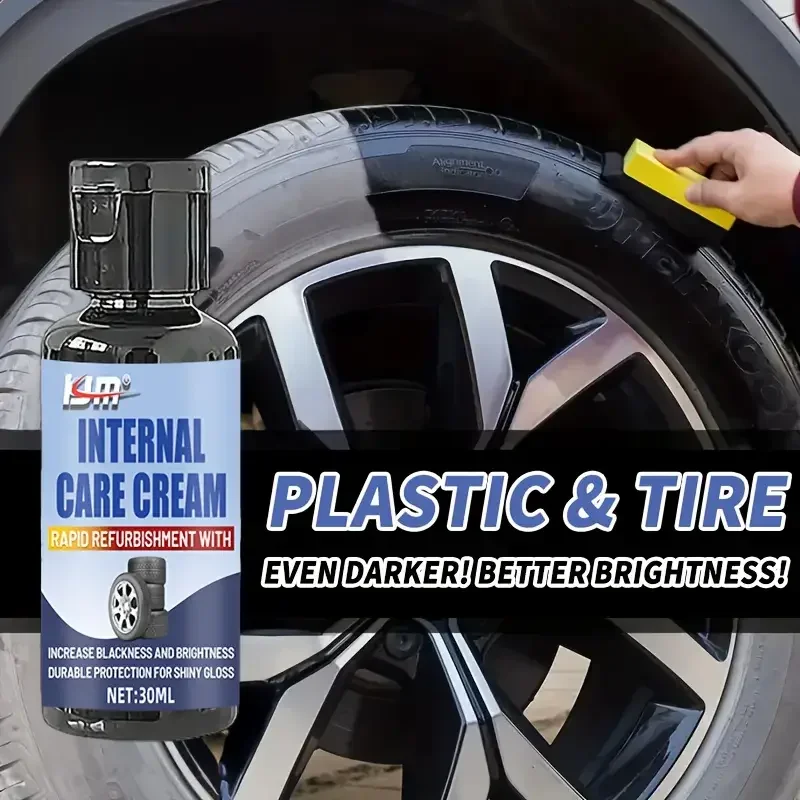 

Уход за автомобилем - Уход за шинами и колесами - Обслуживание шин - Пластик и веск для шин Долговечный ремонт шин и обшивки для глянцевой отделки