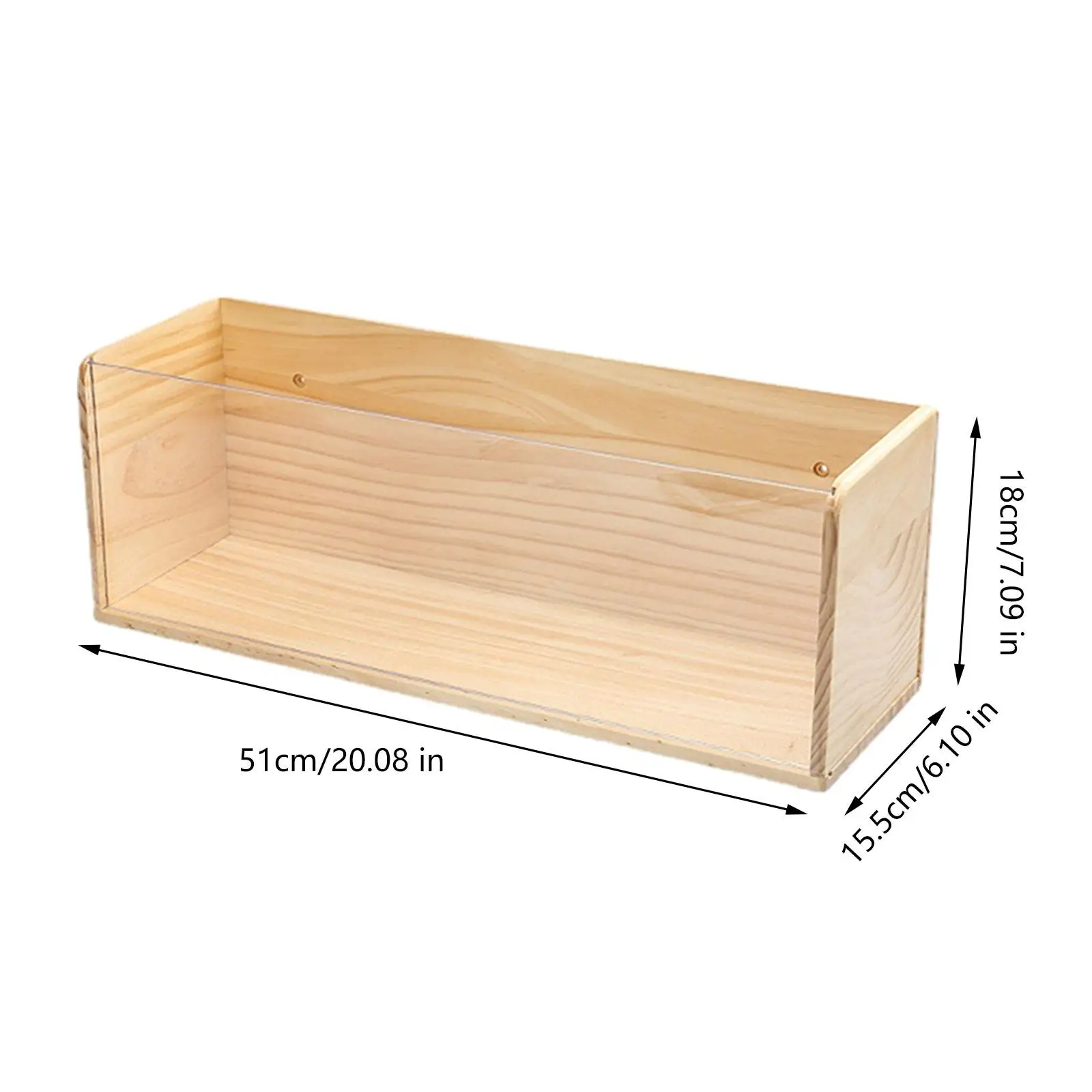 2x Speelgoed Organizer Box Bouwstenen Opbergdoos Handgemaakte Organizer Rechthoek