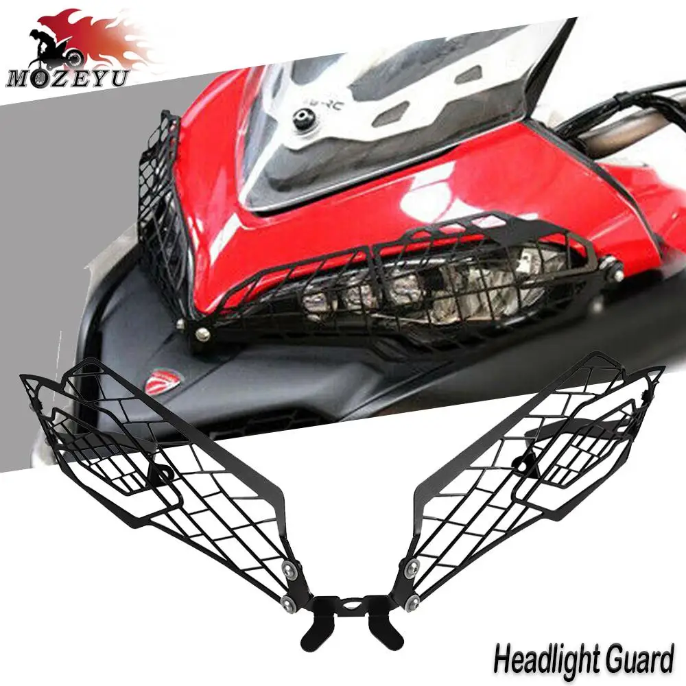 

For DUCATI MULTISTRADA V2 S V2S MTS V2 V2S 2022 2023 2024 Motorcycle Accessories Headlight Guard Grille Cover Protection