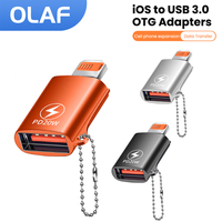 USB 3.0 to Lightning Adapter OTG For iPhone iPad Tablet U Disk Lighting Male to USB Female Converter PD 20W Fast Charging Otg