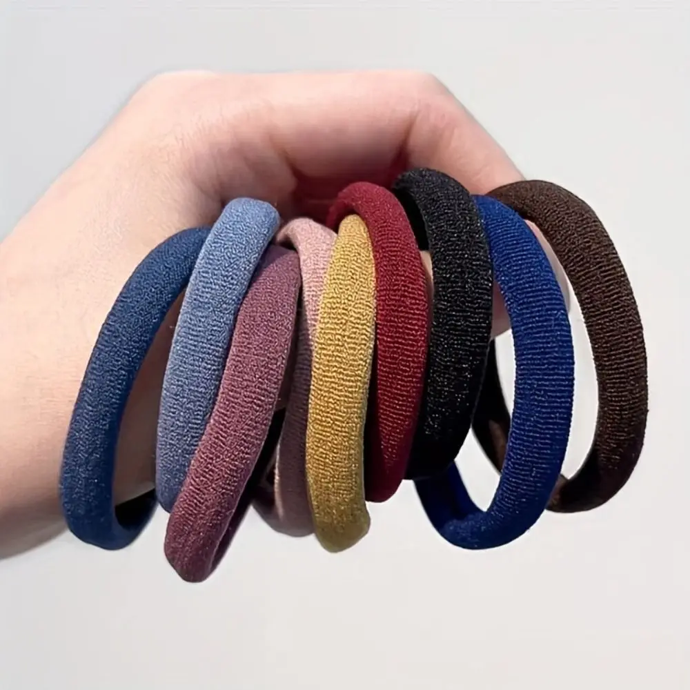 New Elastic Bands Hair Tie Seamless headwear Hair Bands Durable Hair Accessories Daily Use